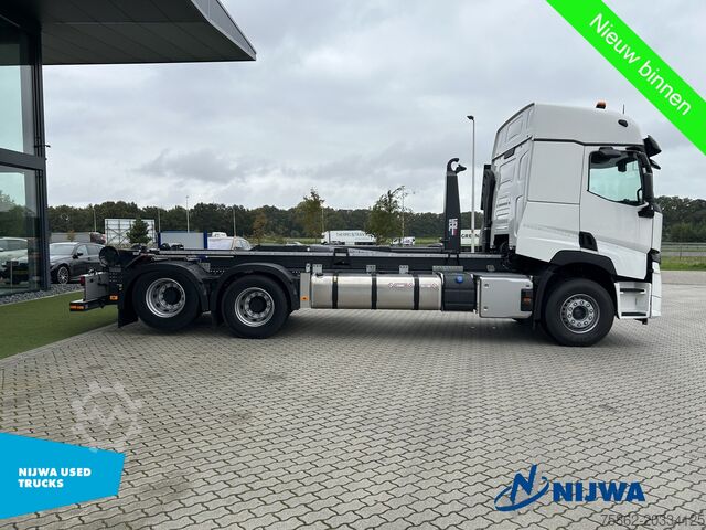 Transport de conteneurs Renault C 520 6X2 VDL Haakarm