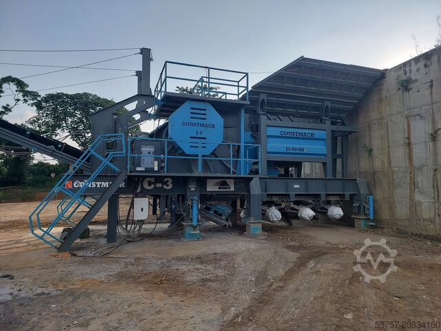 Installation de concassage mobile / Station de concassage Constmach 250-300 TPH Mobile Crushing Plant