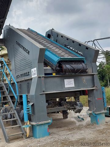 Installation de concassage mobile / Station de concassage Constmach 250-300 TPH Mobile Crushing Plant