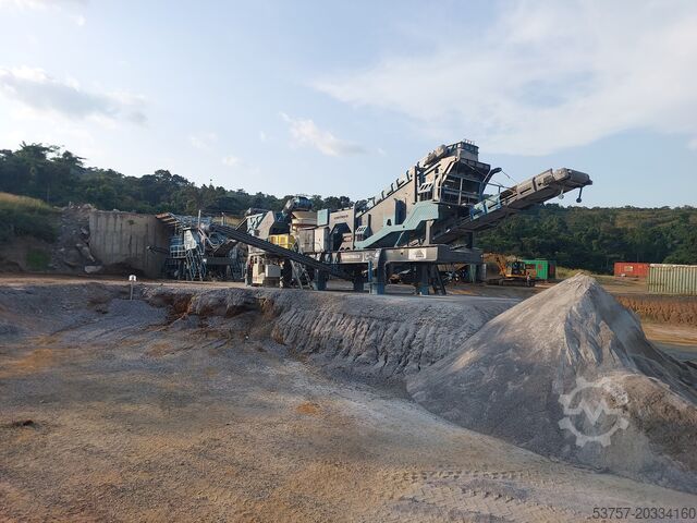 Installation de concassage mobile / Station de concassage Constmach 250-300 TPH Mobile Crushing Plant