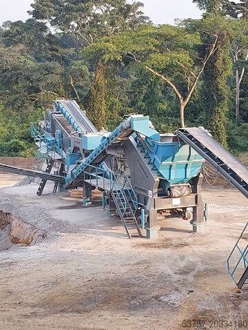 Installation de concassage mobile / Station de concassage Constmach 250-300 TPH Mobile Crushing Plant