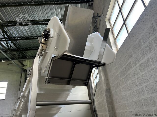 Correia transportadora íngreme Z GEA-CFS Z-Opvoerband