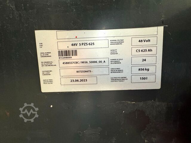 S+UVV 07/27, boční ochrana, elektro, 25 272 mth Linde E 18