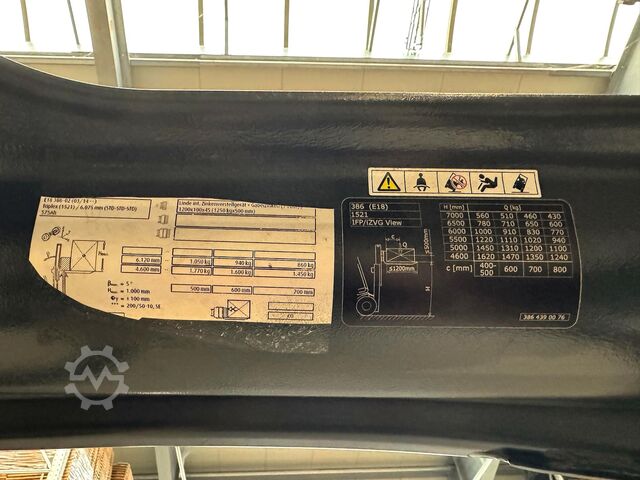 S+UVV 07/27, boční ochrana, elektro, 25 272 mth Linde E 18