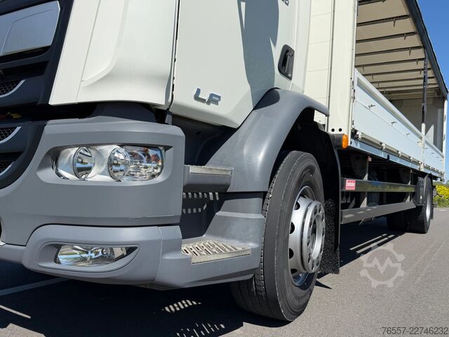 Brezentas DAF CF 320 LF320.19 EURO6. OPRIJWAGEN MET SCHUIFZEI...
