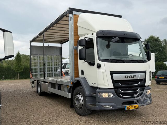 Brezentas DAF CF 320 LF320.19 EURO6. OPRIJWAGEN MET SCHUIFZEI...