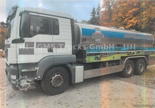 Autocisterna MAN 28.440 / EEV / Ret / Milk Milch Tank ISOLIERT