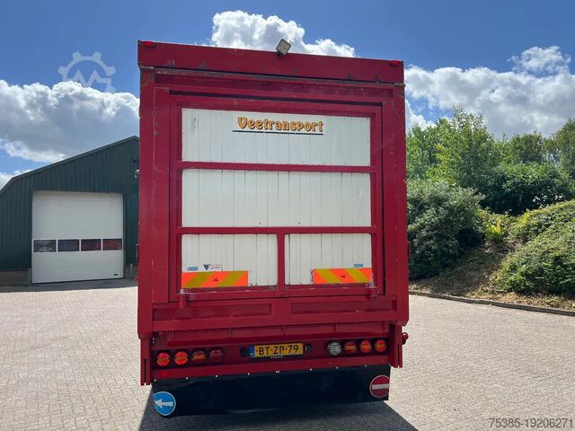 Transporte de gado DAF CF 75 Veewagen Livestock 1/2 stock