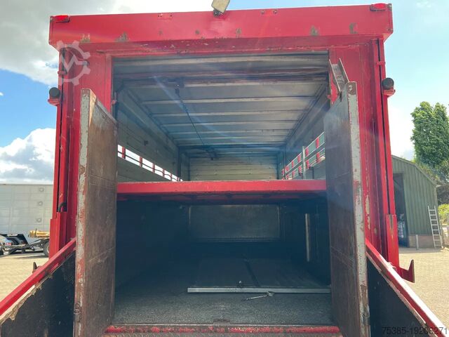 Transporte de gado DAF CF 75 Veewagen Livestock 1/2 stock