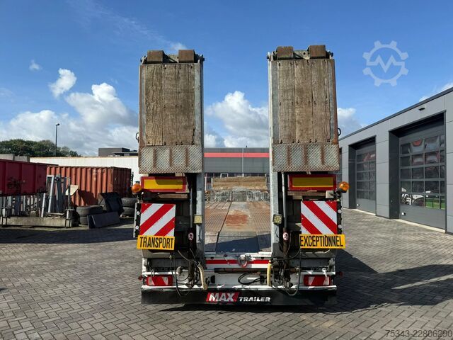 Polu niski utovarivač Faymonville MAX Trailer STN 3U | 3 Axle | Low Loader | Stee...