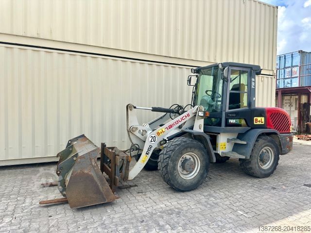 لودر چرخدار TAKEUCHI TW9 /4.800 KG /Deutsche Maschine /Gabel+Schaufel