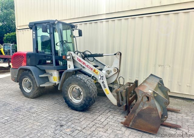 รถตักล้อยาง TEREX TL80/2014 BJ/Schaufel + Gabel/ Deutsche Maschine