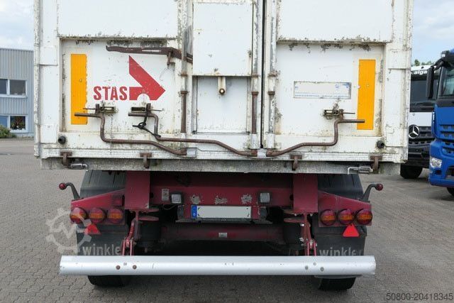 Semi-reboque basculante STAS SA336K, Alu, 50m³, Alu-Chassis, Luft-Lift