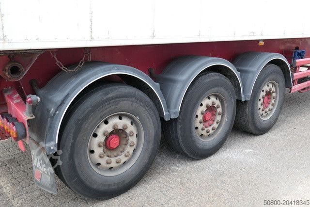 Semi-reboque basculante STAS SA336K, Alu, 50m³, Alu-Chassis, Luft-Lift