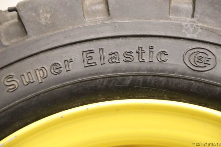 Neumáticos macizos de goma, 4 unidades Continental CSE-Robust 200/50-10  SC 10  RIM 6.50 F