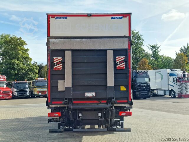 куфар Scania P280 4x2 - Box with sidedoors - Loadlift - Full...