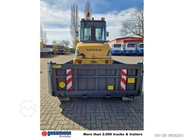 Contenedor de volteo  Abrollcontainer mit Klappe ca. 10m³, überfahrbar