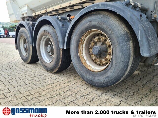 Полуприцеп-самосвал Meiller MHPS 12/27 NOSS2, Stahlmulde ca. 26m³, Liftachse