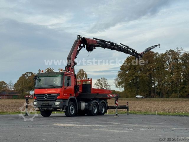 Truck mounted crane MERCEDES-BENZ Actros MP2 2644 6x4 Fassi F800 XP Funk