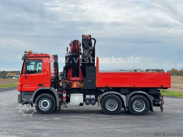 Truck mounted crane MERCEDES-BENZ Actros MP2 2644 6x4 Fassi F800 XP Funk