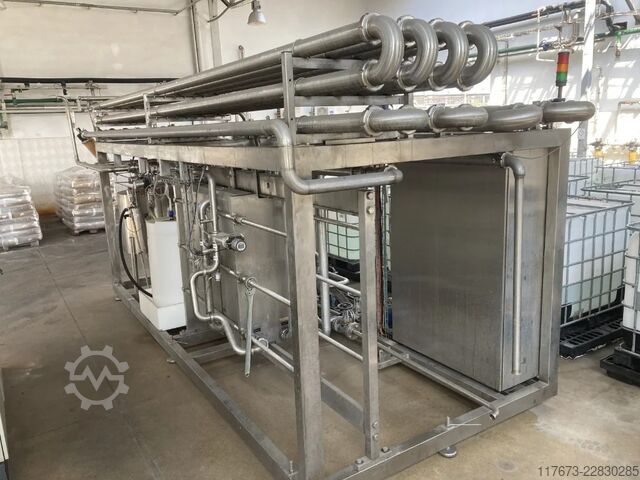 Pastorizzatore flash tubo-in-tubo BUCHER usato 12000 L/h Tetra Pak® PWAP 12000-S