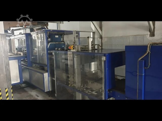 Linha de envase KRONES usada para vodka - vidro 6000 BPH - Ano 2001 Krones 