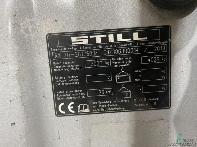 Empilhador Still RX 70-20/600 T RX70 (T)
