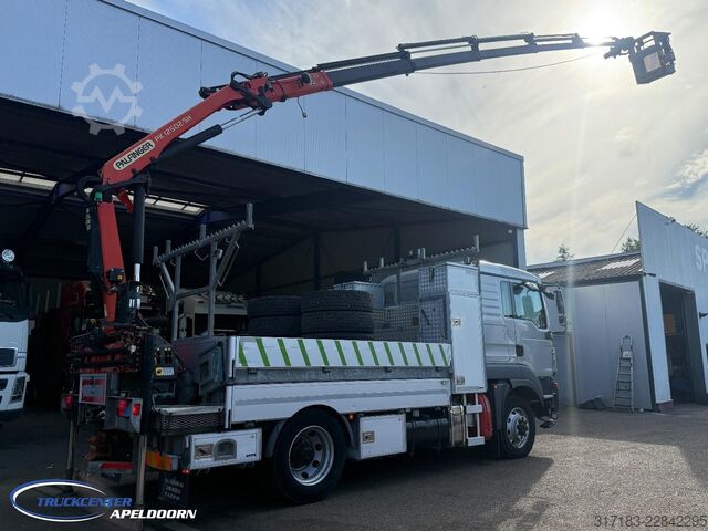 Løfteplatform MAN TGM 13.290 4x4, Palfinger PK12502, Hoogwerkerbak
