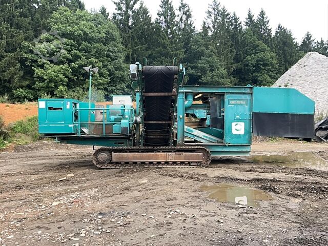 מפעל הקרנה Westeria WindSifter  on tracks