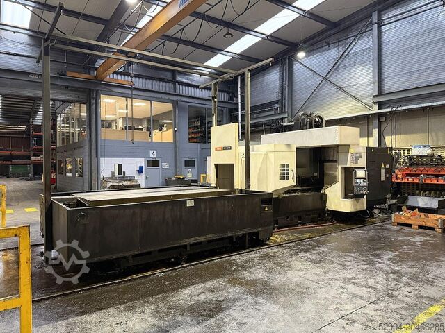 Bettfräsmaschinen mit Verschiebetisch & CNC Mazak FJV 35/120