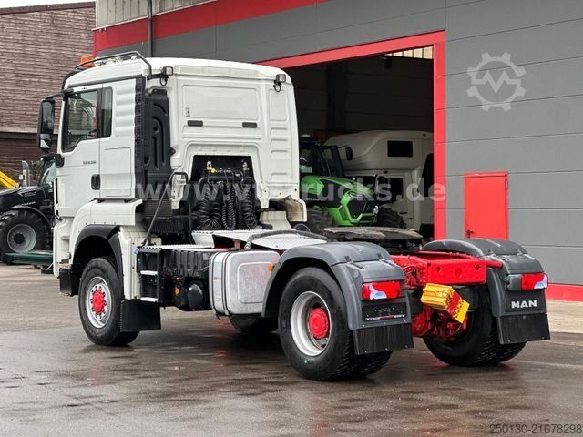 Standaard trekker MAN TGS 18.500 4x4 BLS / HYDRAULIK/NAVI/KLIMA