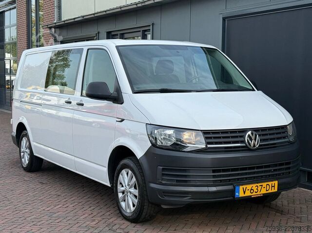 Lieferwagen Doppelkabine VW Transporter 2.0 TDI L2H1 Airco Dubbel Cabine 10...