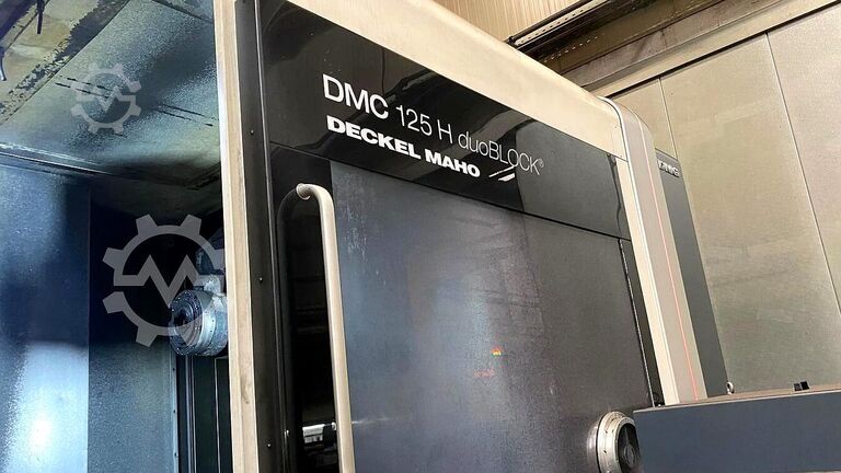 CNC horizontal machining center Deckel Maho DMG DMC 125 H duoBlock