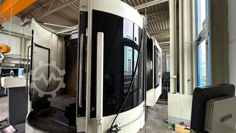 CNC horizontal machining center Deckel Maho DMG DMC 125 H duoBlock