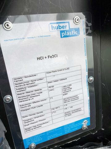 Plastová nádoba Huber Plastics PE100