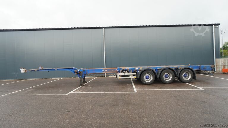 Pacton 3 AXLE MULTI CONTAINER TRANSPORT TRAILER EXTEND...
