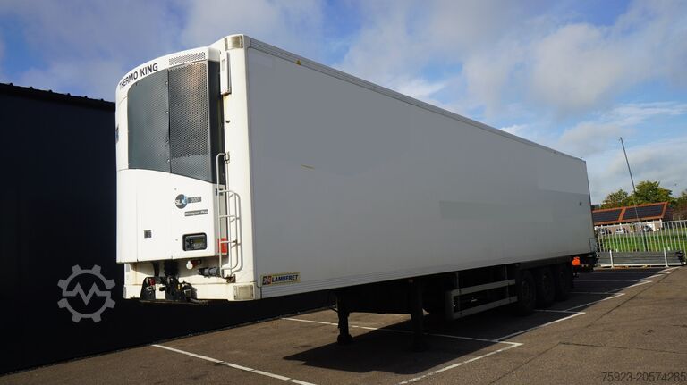 Transporte refrigerado/congelado LAMBERET 3 AXLE FRIGO TRAILER WITH THERMO KING SLX300