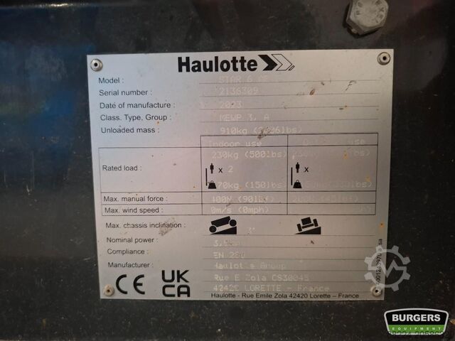 Plate-forme de levage Haulotte Star 6