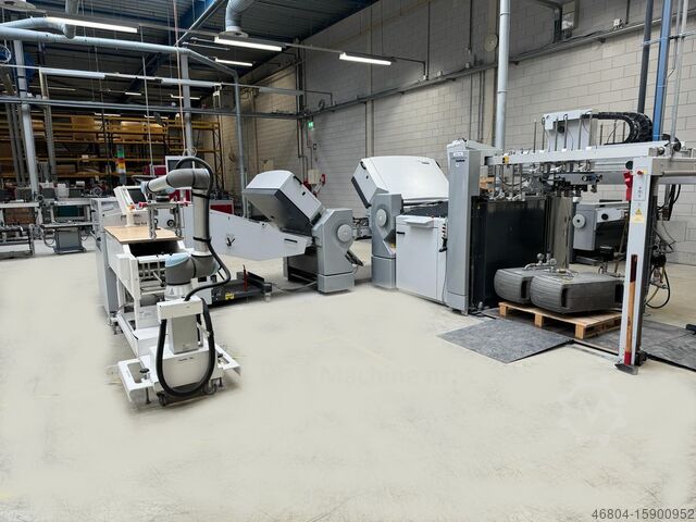 Abkantmaschine Heidelberg Stahlfolder TX 96 PFX (2 machines)