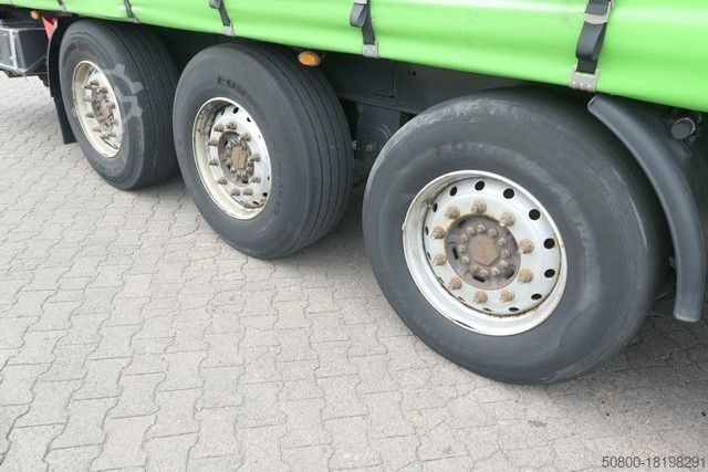 खुला सेमी-ट्रेलर तिरपाल के साथ KÖGEL S24-1, Edscha, LBW, Luft-Lift, Schiebeplane, TOP