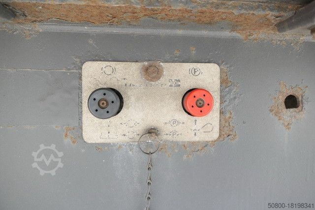 Treler separuh berpenyejuk CHEREAU TECHNOGAM 250., Carrier, LBW, 1-Achser, Gelenkt