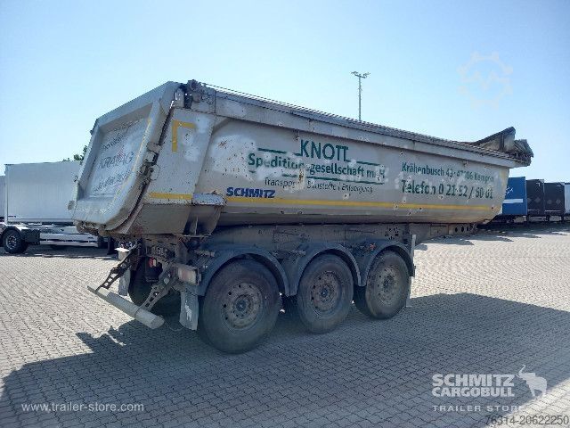 Semi-remorque benne Schmitz Cargobull Kipper Stahlrundmulde 25m³