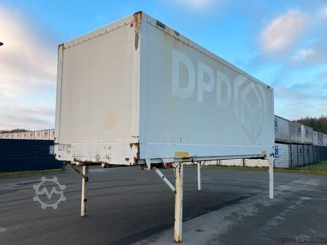 Remorque porte-caisson KRONE Wechselbrücke Koffer