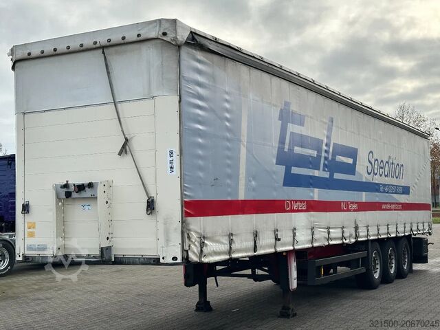 Kayar brandalar Schmitz Cargobull Schuifzeil -Dak / SAF-Disc