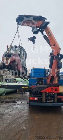 Düz kasa kamyon MERCEDES-BENZ Actros 2644 / 6X4 / Kran Palfinger PK29002 WINCH