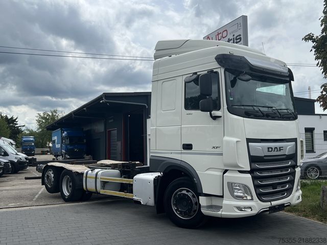 Swap body truck DAF XF 450 Euro6 Klima ACC Retarder 2xAHK Liftachse