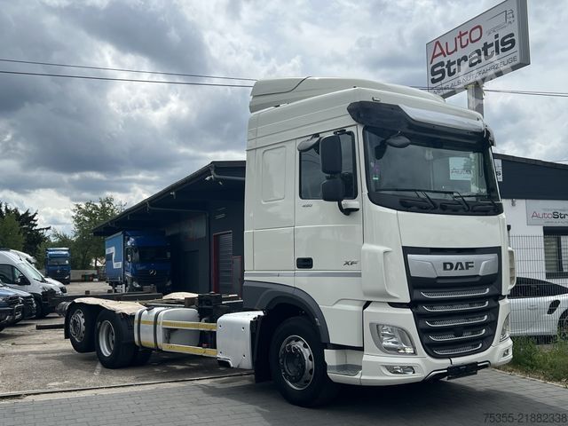 Swap body truck DAF XF 450 Euro6 Klima ACC Retarder 2xAHK Liftachse