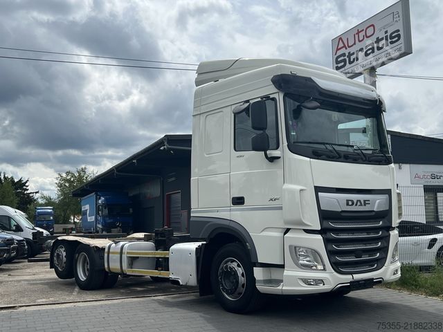 Swap body truck DAF XF 450 Euro6 Klima ACC Retarder 2xAHK Liftachse