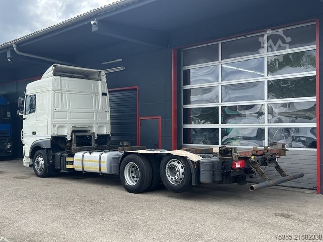 Swap body truck DAF XF 450 Euro6 Klima ACC Retarder 2xAHK Liftachse