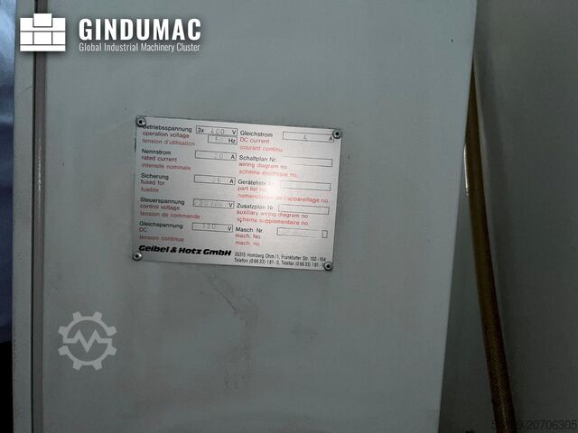 平面磨床 GEIBEL & HOTZ FS 60 AC